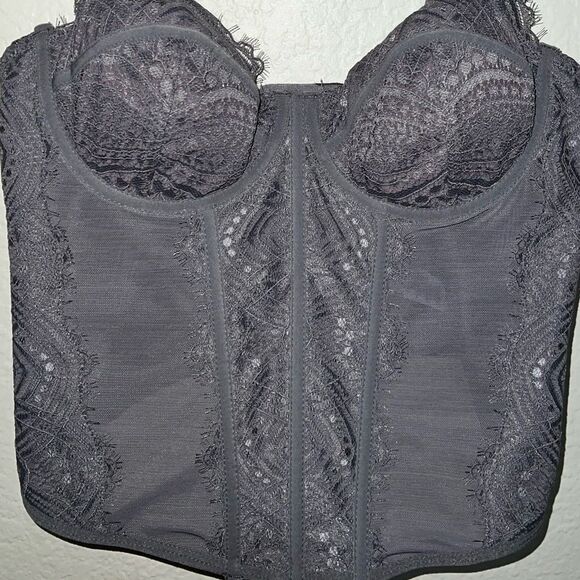 GARAGE-Chrishell Lace Mesh Bustier- NWTS- size SMALL - Picture 6 of 8